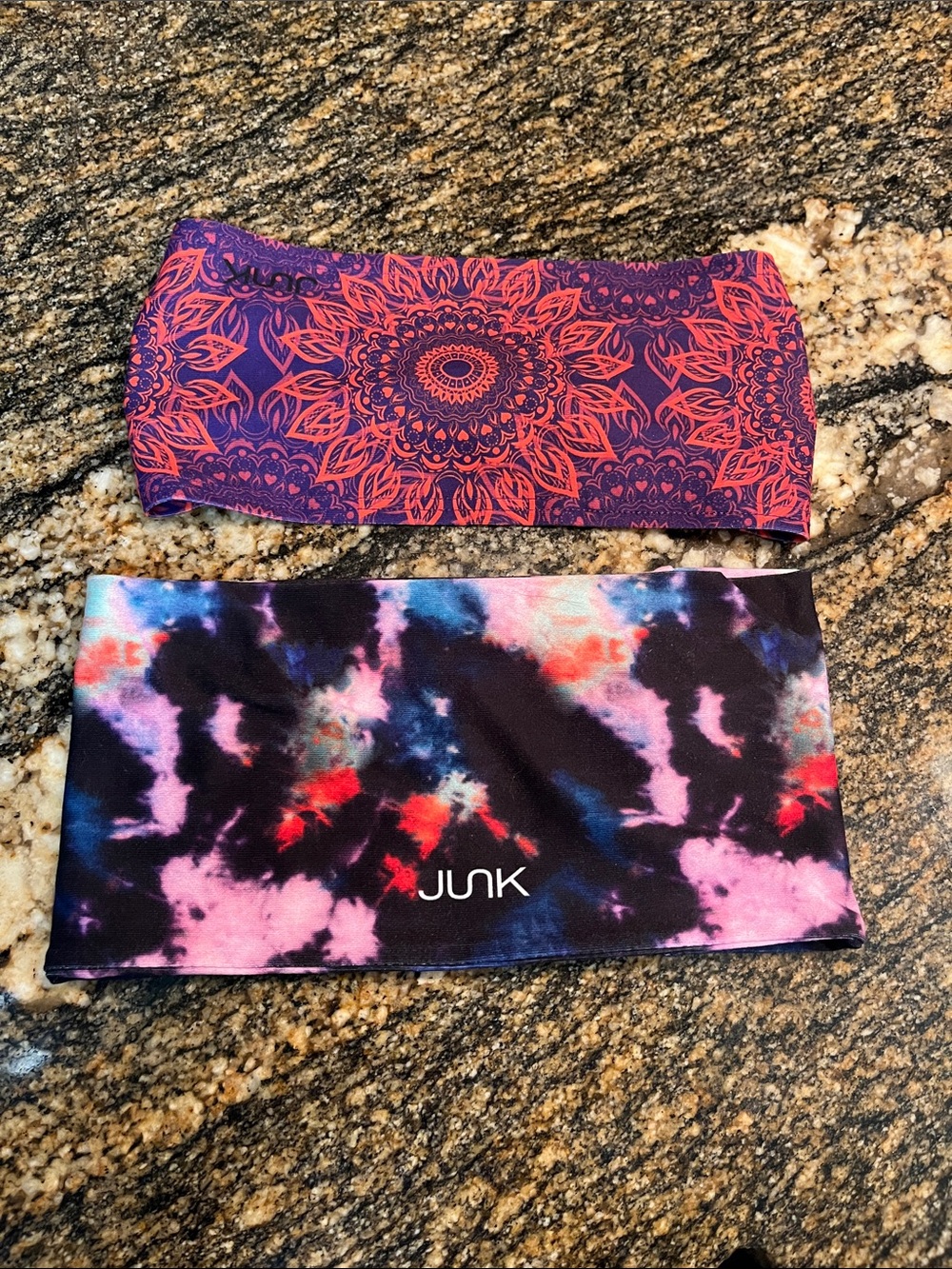 Junk hair headbands set of two
